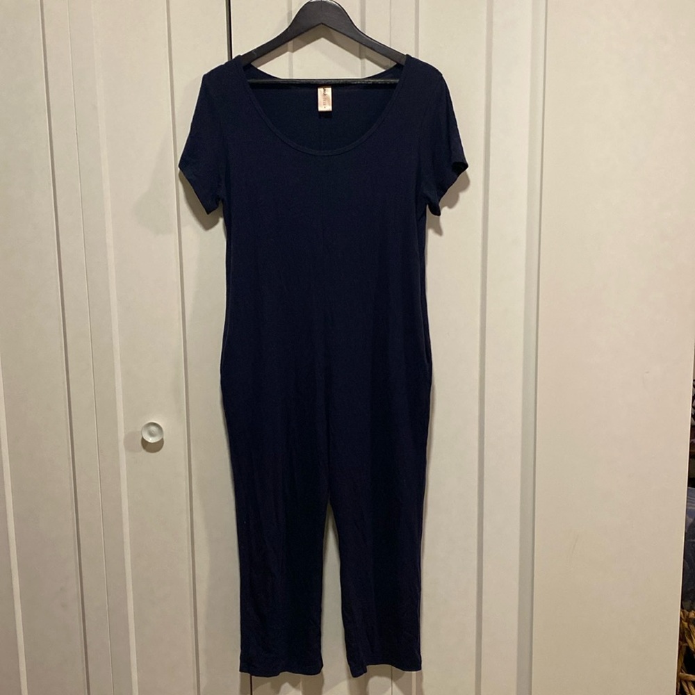 Smash + Tess navy romper